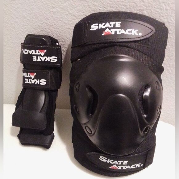 Brand New Skate Attack Knee & Wrist Guards - Size Large - Picture 5 of 6